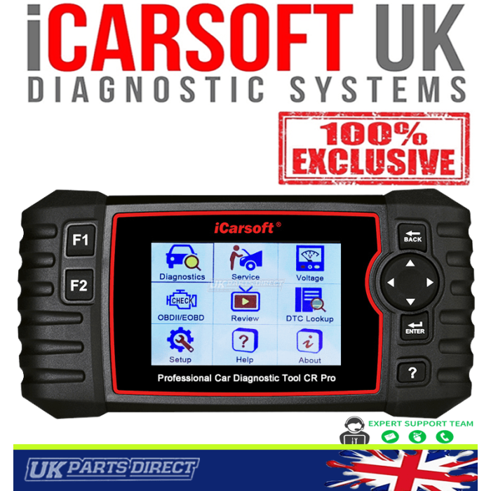 iCarsoft CR Max Professional OBD Scan Tool, OBD2 Scan Tool